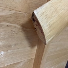 折りたたみローテーブル　木製　　75×120cmの画像