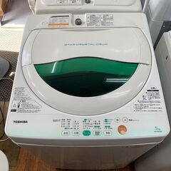 洗濯機　No.13694　東芝　2013年製　5kg　AW-605(W)　【リサイクルショップどりーむ天保山店】