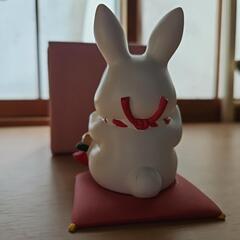 ウサギの置物の画像