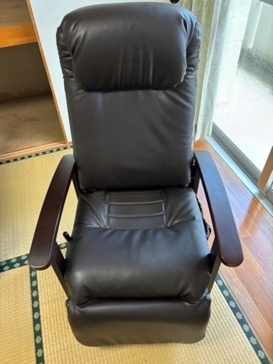 手動リクライニングソファ　家具 ソファ 1人用ソファ