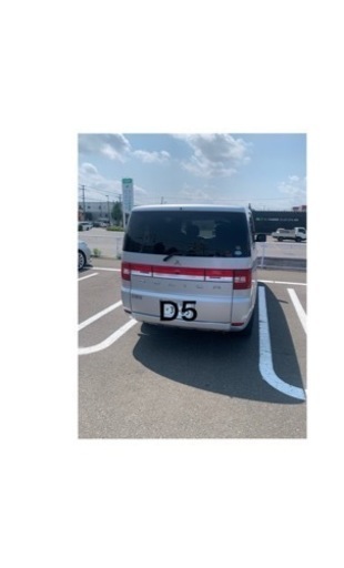 デリカ D5 シルバー　