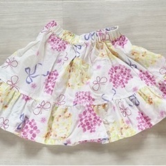 西松屋　浴衣風　甚平　女の子用　100cmの画像
