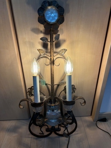 ヴィンテージウォールライト フランスアンティーク 壁掛けランプ