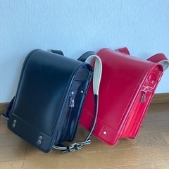 ランドセル黒（赤は売り切れ）