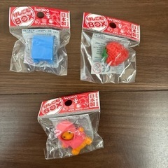 消しゴム　いろいろ