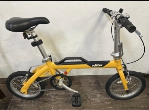 超軽量！アサヒ OUTRUNK 折りたたみ自転車 ミニベロ 14インチ アルミ 軽量 8.5キロ アウトランク