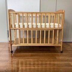 ベビーベッド【町田市再生家具】240946