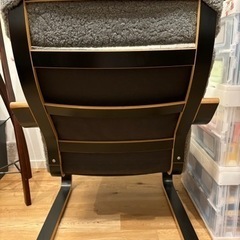 【無料】IKEA 1人掛けチェアー　ポエング   の画像