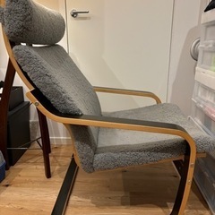 【無料】IKEA 1人掛けチェアー　ポエング   の画像