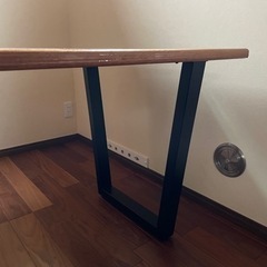 レジンダイニングテーブル　家具 机の画像
