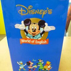 ◆お引取り限定/三重県/値引不可(値引きコメント返信不可)◆中古 Disney ディズニー WORLD OF ENGLISH VHS ビデオ 4本 [G-85]の画像