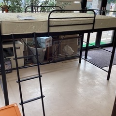 美原店　ロフトベッド　ミドルタイプ 家具 オフィス用家具 机