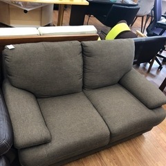 2人掛けソファー　　ファブリック　売ります！取りに来れる方限定！
