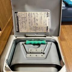 値下げしました：三菱電機 石油ファンヒーター KD-A32A 現状 取扱説明書灯油、ポリタンク２０リットル２ケ、手動式灯油ポンプの画像