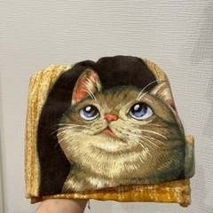 ネコ　タオル　フルグラフィック