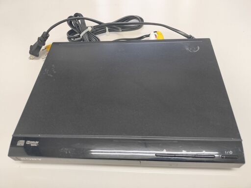 ソニー DVDプレーヤー★リモコン無し★ ブラック 再生専用 DVP-SR20