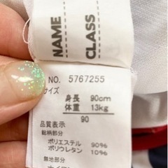 【引渡完了】女児水着　90cmの画像