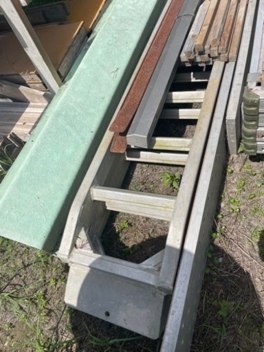 【ユンボに‼️】アルミ製　ブリッジ