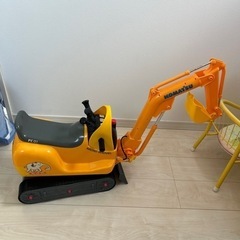 おもちゃ ミニカー乗るショベルカー