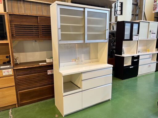 【愛品館八千代店】Pamouna　パモウナ　サイレントレール　スライド扉キッチンボード