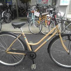 中古自転車３１４３　前後タイヤ新品！　２７インチ　ギヤなし　ダイ...