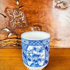 有田焼　湯呑み　松竹梅　昭和レトロの画像