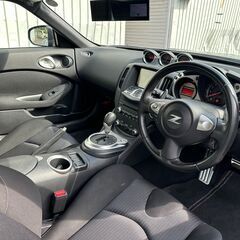 H24年式 修復歴無 Z34 ダイヤモンドブラック パドルシフト Bluetooth 地デジ VQ37VHR 336psエンジン!!の画像
