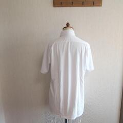 未使用 東大谷高校 半袖シャツ M 夏物 男子 制服の画像