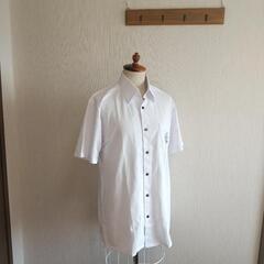 未使用 東大谷高校 半袖シャツ M 夏物 男子 制服の画像