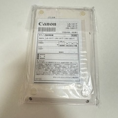 canon 電卓　ホワイトの画像