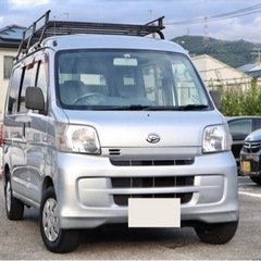 H22 ハイゼットカーゴ デラックス/車検2年付/ルーフキャリア...