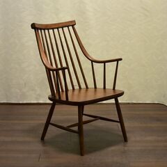 【ヤ取終了6/12】≪yt1485ジ≫ アウトレット家具 アームチェア/ウィンザーチェア リプロダクト試作品 北欧デザイン/Grandessa Chair/Lena Larsson/椅子 60429-03の画像
