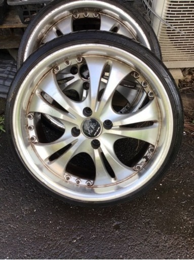 17インチホイール4本セット　INTER MILANO　VOLTEC  7J 　pcd100-4H  4穴