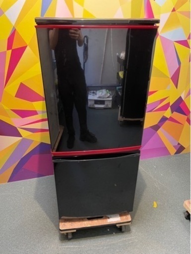 【中古】SHARP ノンフロン冷凍冷蔵庫 SJ-BK14Y-B 137L 2014年製