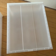 無印　PP衣装ケース 2個セットの画像