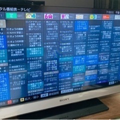 SONY ブラビア 32型の中古が安い！激安で譲ります・無料であげます(4