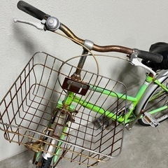 ジャンク品　自転車26インチ　タウンの画像