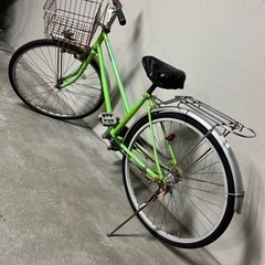 ジャンク品　自転車26インチ　タウンの画像