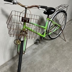 ジャンク品　自転車26インチ　タウンの画像
