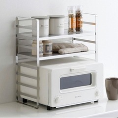 ⭐︎新品未使用⭐︎キッチン収納 オールステンレス日本製 33800 下村企販の画像