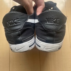 25cm NIKEスニーカー　ブラックの画像