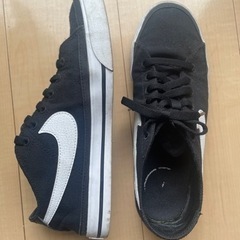 25cm NIKEスニーカー　ブラックの画像
