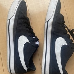 25cm NIKEスニーカー　ブラックの画像