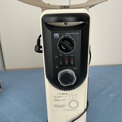 電気オイルヒーター　タイマー付きの画像