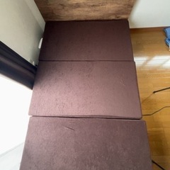セミダブル　ベッド　マット付き
の画像