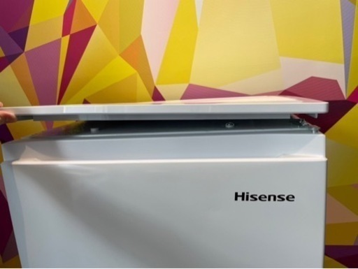 【中古】Hisense 1ドア冷凍庫 HF-A61W 61L 2023年製