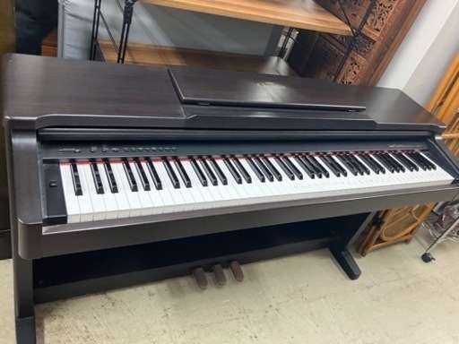 ☆値下げ☆A2407-229 YAMAHA Clavinova CLP-133 1995年製 アップライト式デジタルピアノ 3本ペダル 動作確認済み 中古 汚れ・キズあり