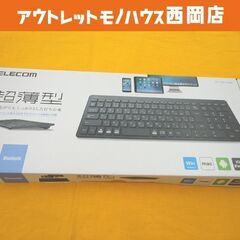 新品 エレコム Bluetoothコンパクトキーボード TK-F...