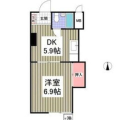 【🏠入居費用11.1万円🏠】✨審査に強い！✨西武多摩川線「是政」...