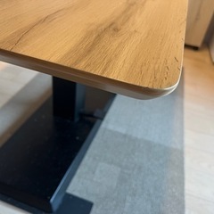 ニトリ　昇降式　ダイニングテーブルの画像